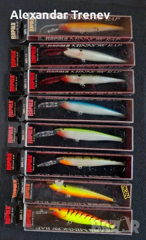 Воблери Rapala MR и TTM-класики за бяла риба, снимка 3 - Такъми - 55512510