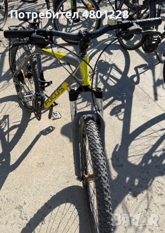 Колело focus fat boy grey and yellow 