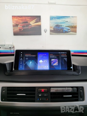 Навигация Android 14 8-ядрен BMW E90 E91 E92 E93 БМВ E90 E91 E92 E93, снимка 2 - Аксесоари и консумативи - 34914172