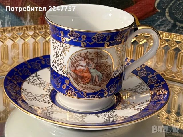 Двоен сет порцелан, снимка 3 - Антикварни и старинни предмети - 55698533