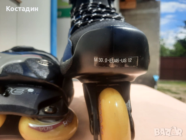 Ролери Rollerblade Burner 212 номер 46, снимка 10 - Ролери, кънки - 54570872