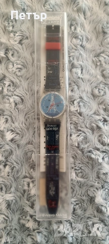 Рядък Swatch "Titi Parisien" (GK276) – Колекционерско състояние!, снимка 9 - Дамски - 54697607