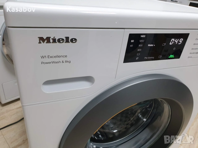 Miele W1 Excellence Пералня PowerWash Миеле 12м Гаранция, снимка 14 - Перални - 54435941