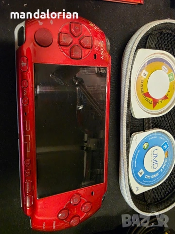 Sony PlayStation portable 3004 PSP Radiant Red , снимка 3 - PlayStation конзоли - 54369978