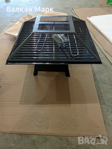 Grillstar Огнище с Грил (43х43 см), снимка 5 - Барбекюта - 53971131
