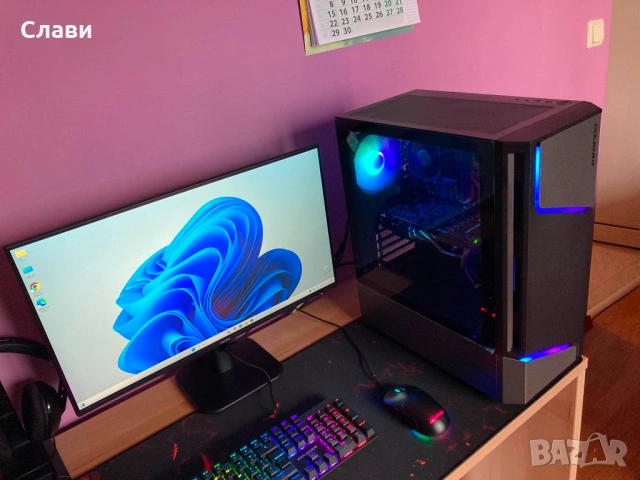 Геймърски компютър Cougar AMD 6x3,5 GHz, NVIDIA GTX 660, 16GB RAM, SSD, HDD, Windows 11 Pro, снимка 3 - Геймърски - 53301158