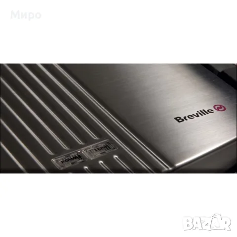 Сандвич тостер Breville Panini VST025X-01, 1000 W, Незалепващи плочи, Черен/Инокс, снимка 6 - Тостери - 55641096