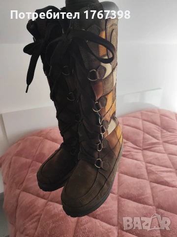 естествена кожа Timberland 41 номер 50евро , снимка 2 - Дамски боти - 54555133