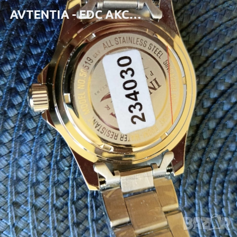 Часовник Invicta Prodiver 200м, Roulette design, механизъм Seiko/Hattori/TMI, корона на винт, 40мм, снимка 9 - Мъжки - 54582651