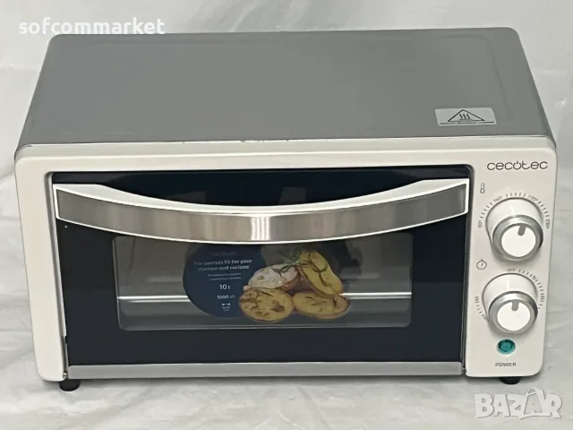 Мини фурна Cecotec Bake&Toast 1090: Компактна, бърза и стилна, снимка 4 - Печки, фурни - 55378590