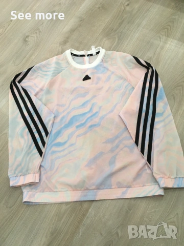 Adidas Future Icons яке ветровка L, снимка 3 - Спортни дрехи, екипи - 52171475