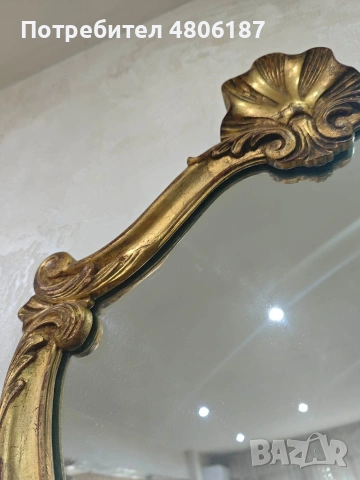 Френско огледало Луи XV, снимка 2 - Огледала - 54320052