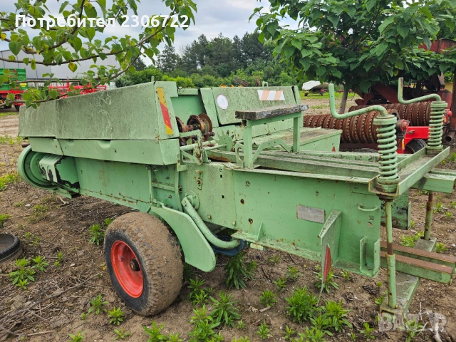 Балировачка Fortshritt K454, снимка 5 - Селскостопанска техника - 54929528