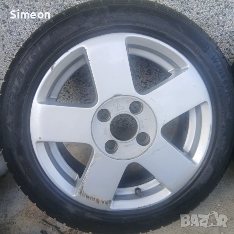 Два чифта джанти с гуми за ford fiesta , снимка 15 - Гуми и джанти - 55006168