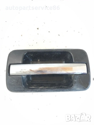 Външна дръжка на задна лява врата, хром, черна за Isuzu Trooper (2003)