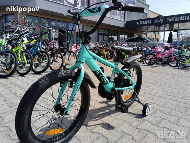 X Детски алуминиев велосипед 18" SELECT, снимка 4 - Велосипеди - 54395239