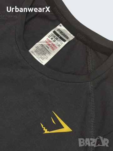Нова мъжка тениска Gymshark размер S, снимка 3 - Тениски - 55165352