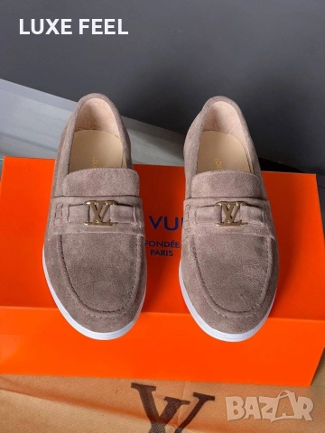Louis Vuitton ⚜️ Естествен Велур , снимка 10 - Ежедневни обувки - 54392425