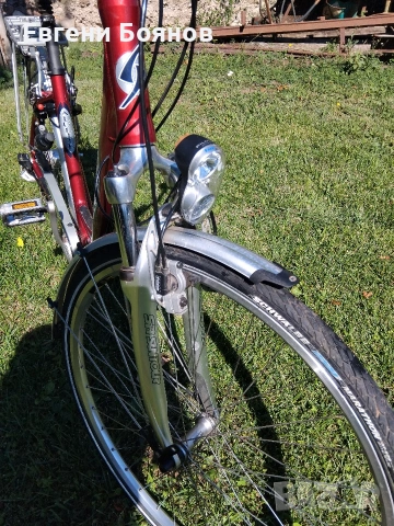 Дамски градски велосипед като нов, снимка 2 - Велосипеди - 54083275