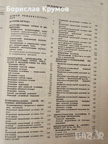 Рефлексотерапия, Иглотерапия, Акупунктура - на руски, снимка 3 - Специализирана литература - 54897372