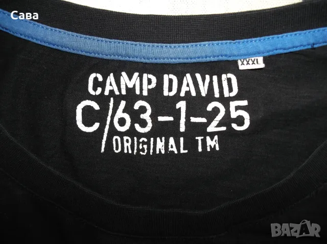 Тениски CAMP DAVID  мъжки,3ХЛ   /червена и черна/, снимка 9 - Тениски - 55343042