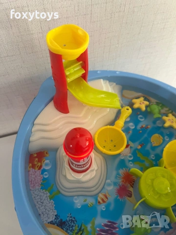 Риболовен комплект със звук и светлина, водна маса, фар, пързалка, игра, снимка 7 - Игри и пъзели - 55050870
