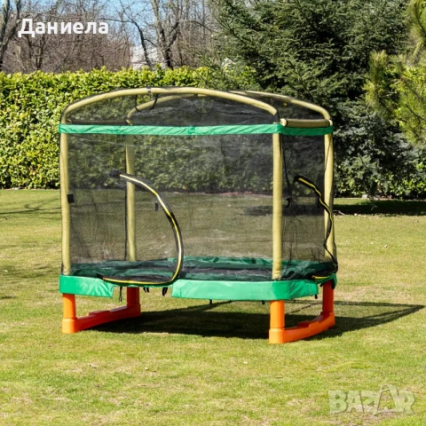Голям батут Playground 200 см.с пърз.зел, снимка 2 - Други - 55267733