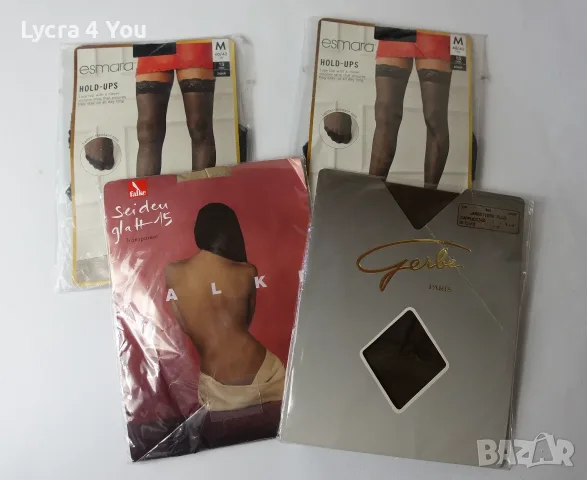 Esmara M нови черни силиконови чорапи 15 ден плътност, FAlke и други.