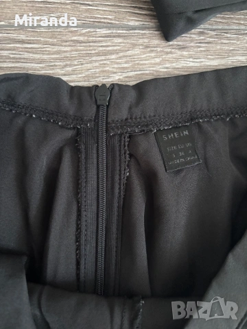 Shein черен сет S, снимка 12 - Комплекти - 54768593