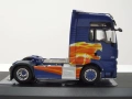 MAN TGX XXL влекач 2020 - мащаб 1:43 на ixo models моделът е нов в PVC дисплей-кейс, снимка 4