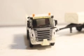 HERPA 1:87 H0 SCANIA САМОСВАЛ ГОНДОЛА КАМИОН МОДЕЛ КОЛИЧКА, снимка 4