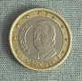 🇪🇸 Испания 1 Евро, 2003 г. • Крал Хуан Карлос I, снимка 1