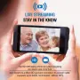 Wi-Fi Скрита Камера Винтидж Стенен Часовник Full HD 1080P, Видеонаблюдение, Нощно Виждане, снимка 7