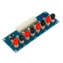 Адаптерна платка за ATX захранване 12V, 5V, 3.3V – с 5A предпазители, LED индикатор и ON/OFF 10395, снимка 8