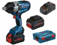 Bosch GDS 18V-1050 H 2x8.0Ah 1700Nm Ударен гайковерт Professional L-BOXX Нов, снимка 1