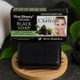 Сапун за лице и тяло с активен въглен и зелен чай – Kiss Beauty Black Soap, снимка 3