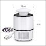 LED лампа против комари с USB захранване / Цвят: Черен / 5V, снимка 2