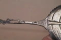 Сребърна лъжица за сервиране, снимка 7