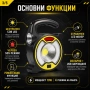 Преносима акумулаторна къмпинг соларна лампа осветление LED фенер USB зареждане за риболов палатка, снимка 5