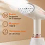 Преносима парна ютия 1500W – вертикално гладене, 3 степени на парата, загряване за 15 секунди, снимка 2