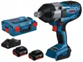 Bosch GDS 18V-1050 H 2x5.0Ah 1700Nm Ударен гайковерт Professional L-BOXX Нов, снимка 2