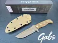 Нож Benchmade Fixed Adamas 375FE-1,Sibert Design,CPM CruWear ,фултанг, снимка 5