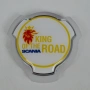 Огледална табелa бяла King of the Road външна за решетка 12-24V , 2 цвята, снимка 1