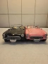Chevrolet Corvett 1957 Burago метална колекционерска количка, снимка 2