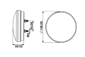 Комплект LED неон стопове тип Хамбургер 5 функции 12V-24V за ремарке и камион, снимка 4
