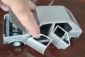 Стара метална количка Polistil 1/25, снимка 3