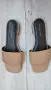 Нови бежови дамски кожени чехли TOMMY HILFIGER FLAT SANDAL EUR38, снимка 7