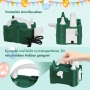 Електрическа мини помпа за балони , 600W , преносима с 2 накрайника интелигентни режими - Зелен цвят, снимка 2