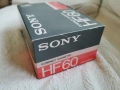 Аудио Касети SONY HF60 HF 60 нови 10 бр. 1985, снимка 2