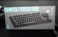 Механична клавиатура Logitech G413 TKL SE tactile LED черна чисто нова геймърс кутия keyboard gaming, снимка 1